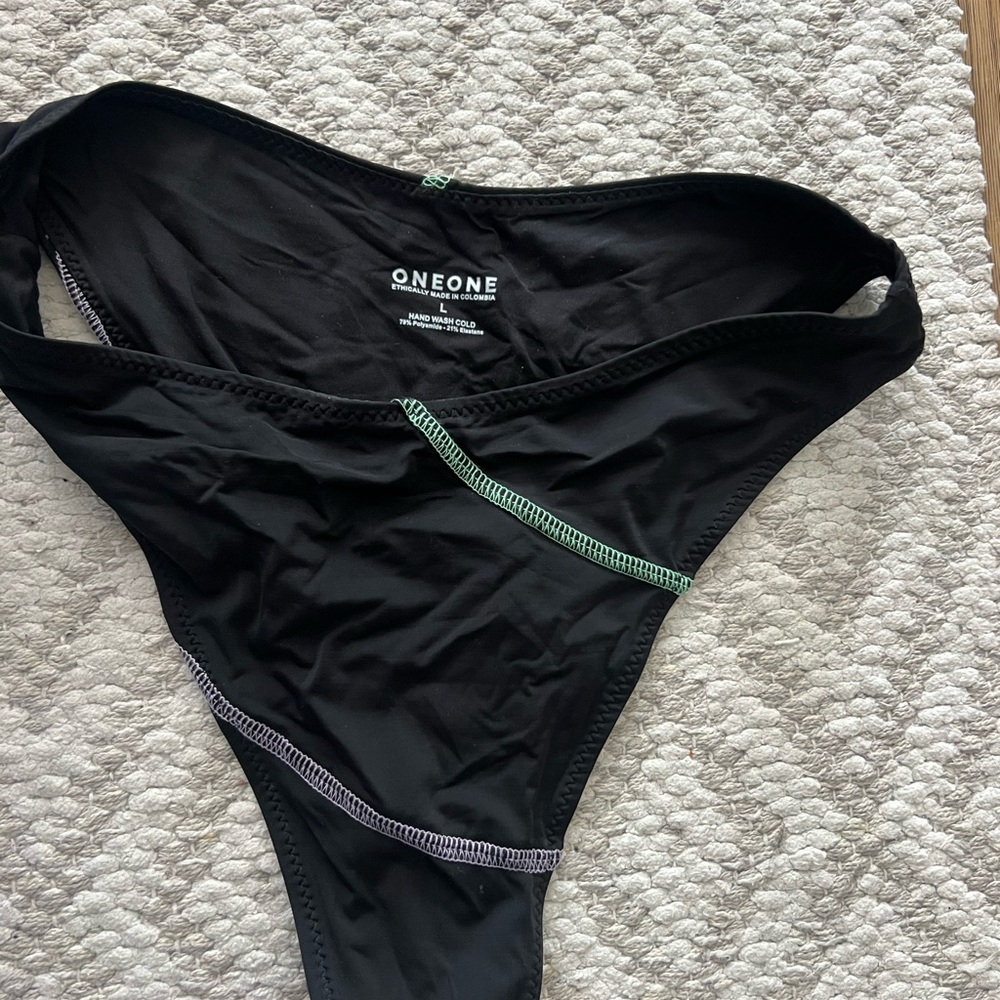 Black Bikini with Sleek Minimalist Design